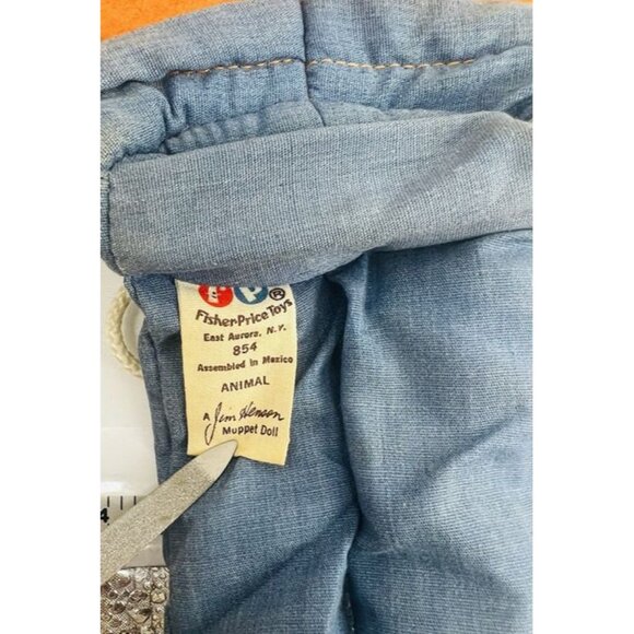 Vintage 1970s Fisher-Price Jim Henson's The Muppets Animal Hand Puppet 1978 VTG - Picture 9 of 12